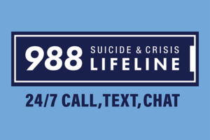 988-Línea de vida Logotipo de 988-Lifeline