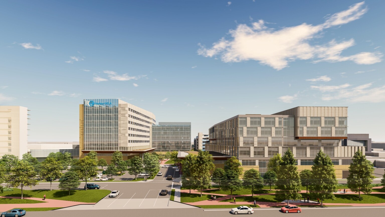 future render of harbor ucla hospital