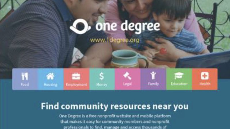 ONE DEGREE Connects Patients to Key Resources PIC