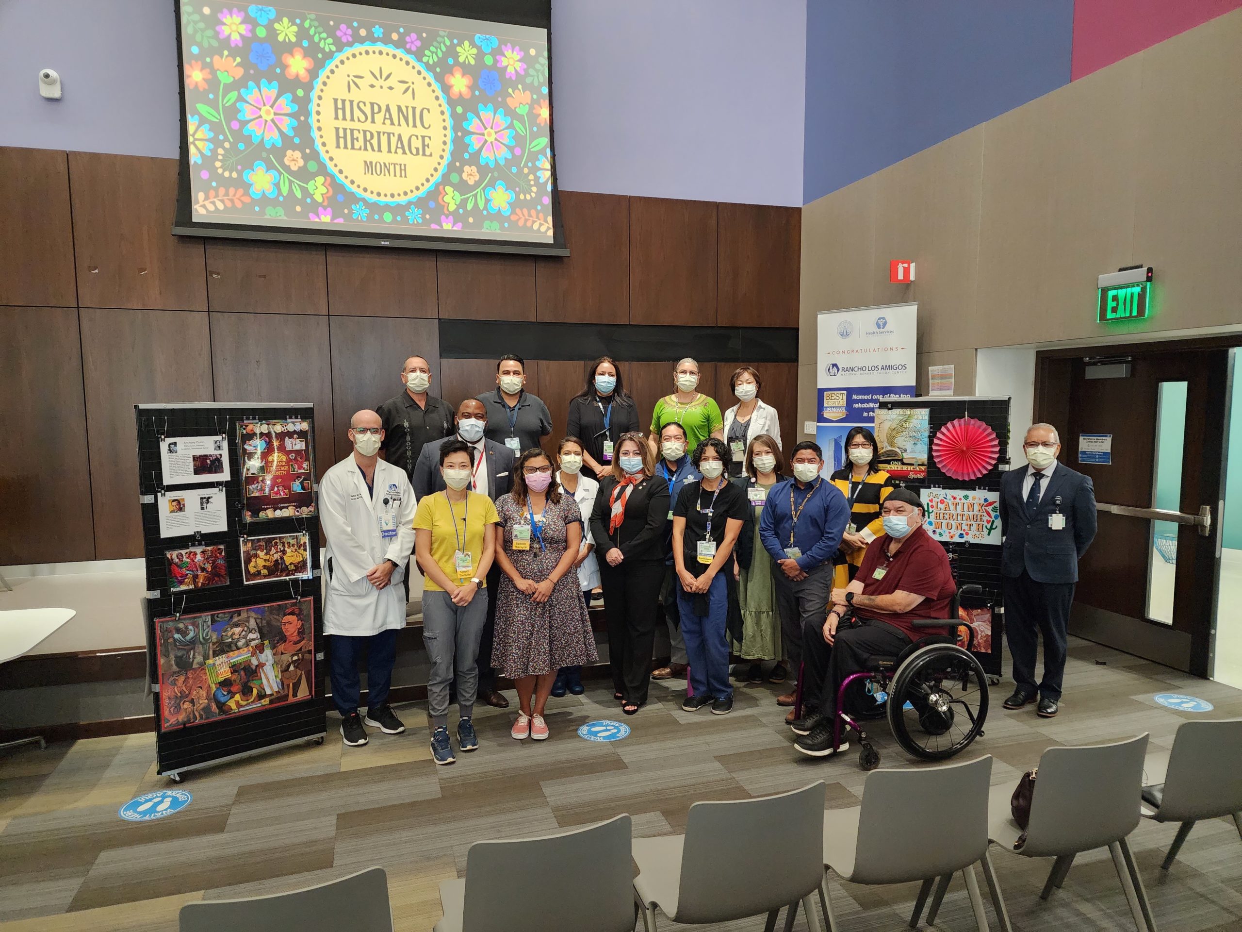 Presenters and Rancho Los Amigos Cultural Diversity Team