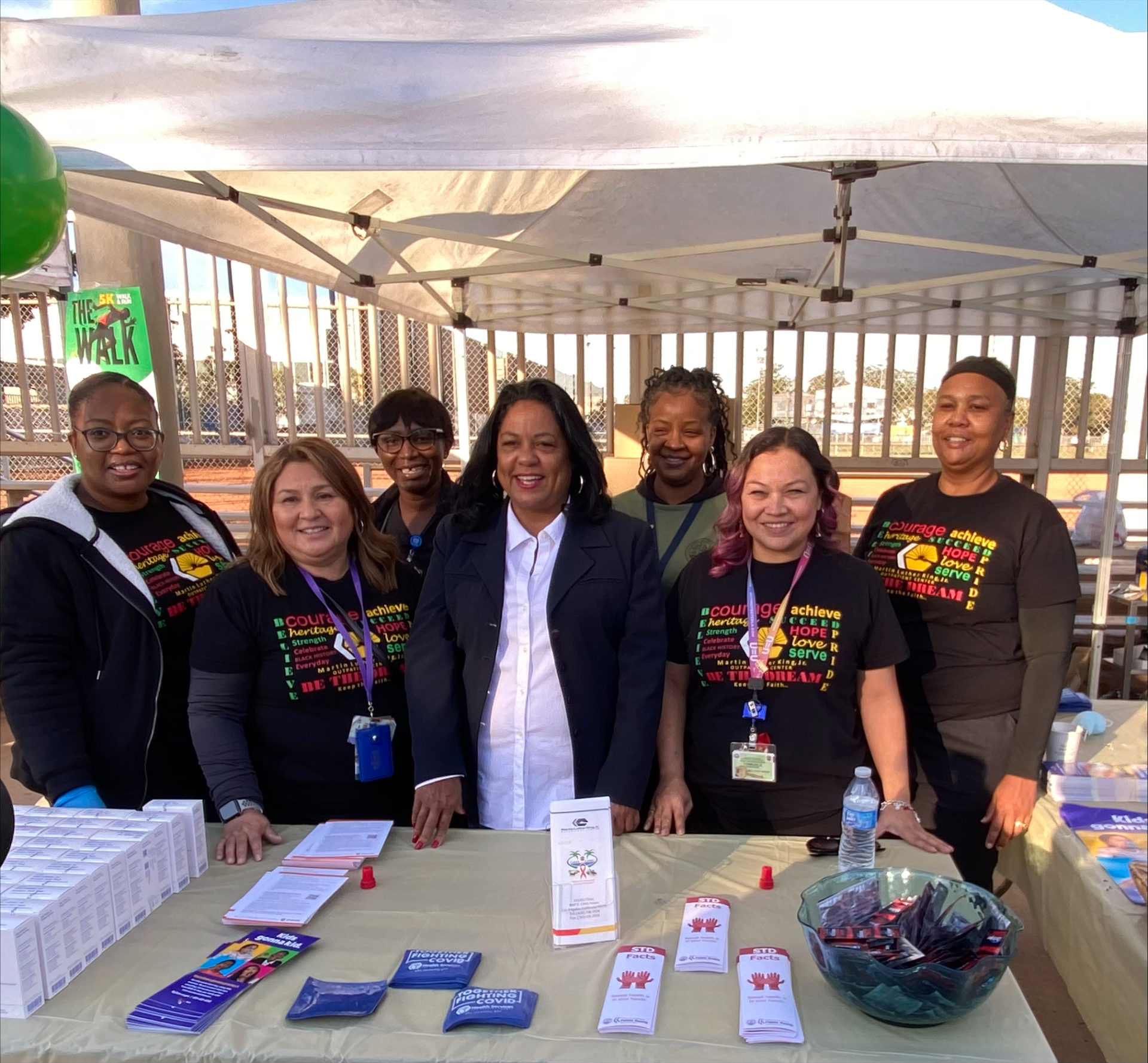 LA Services Community Outreach at the National African American Male Wellness Agency Run/Walk