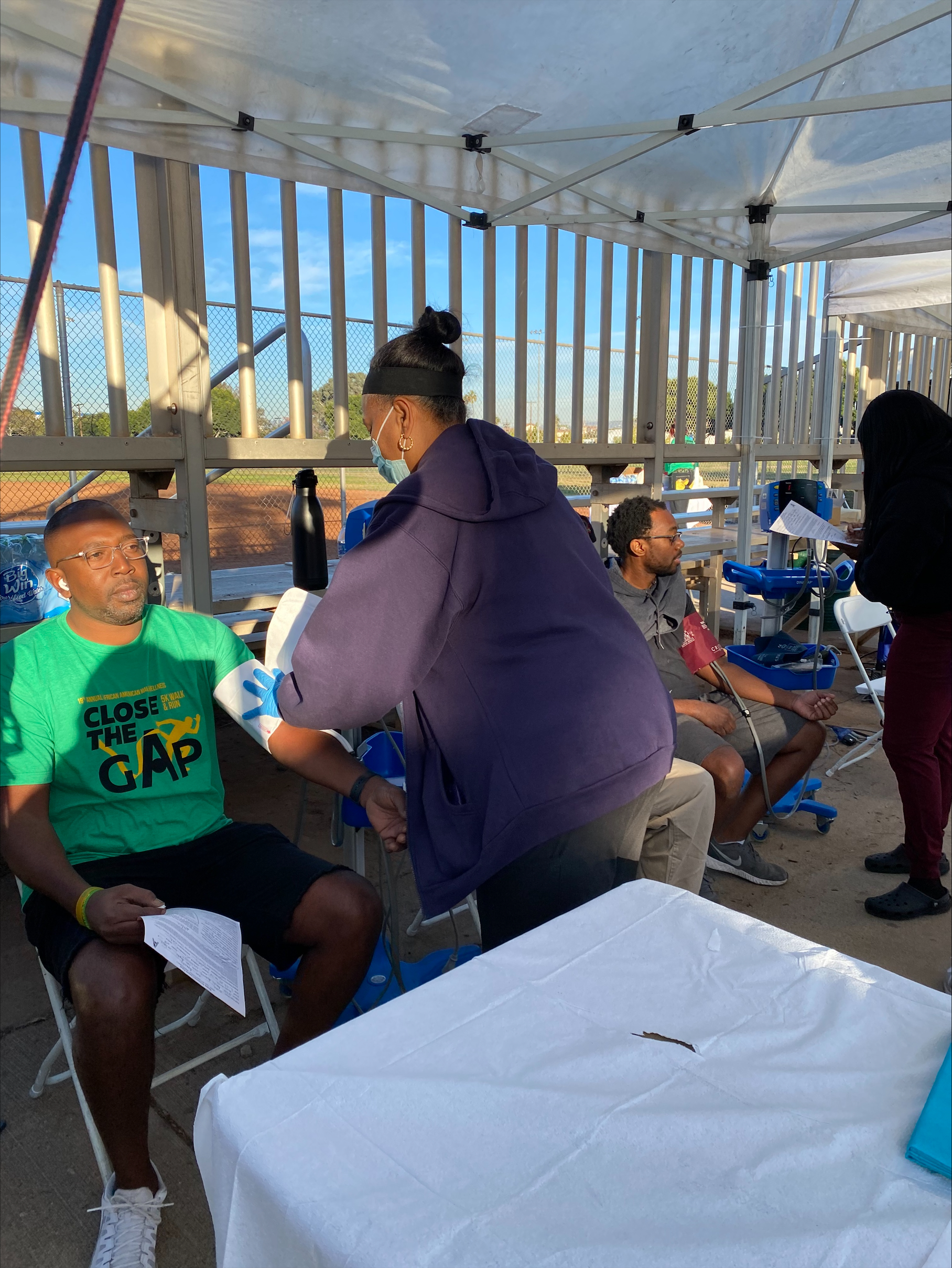 LA Services Community Outreach at the National African American Male Wellness Agency Run/Walk