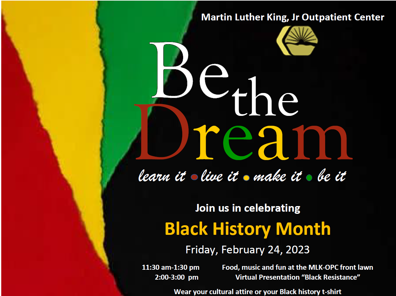 MLK BHM 2023 poster