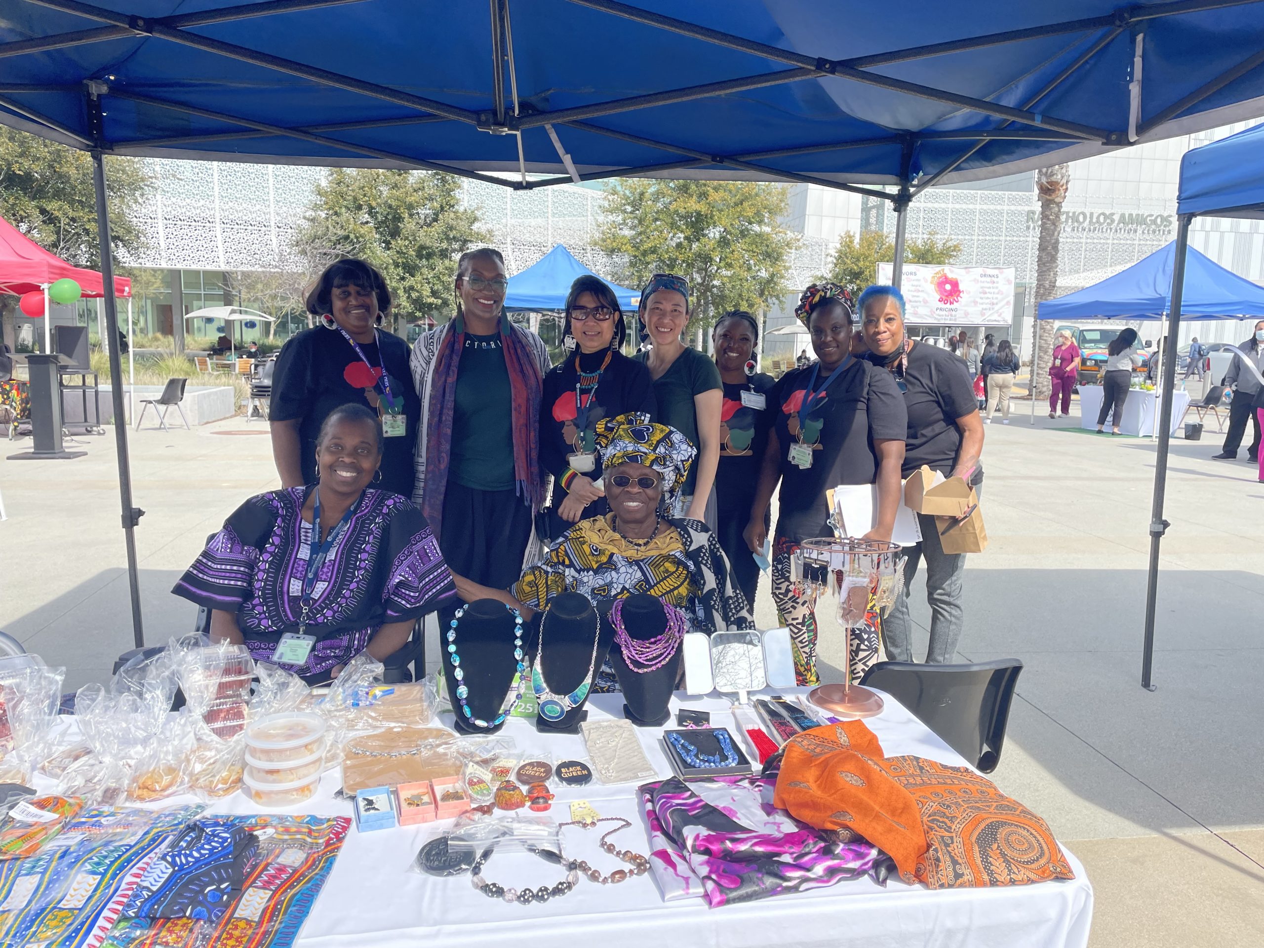 RLANRC Black History Month event - jewelry booth