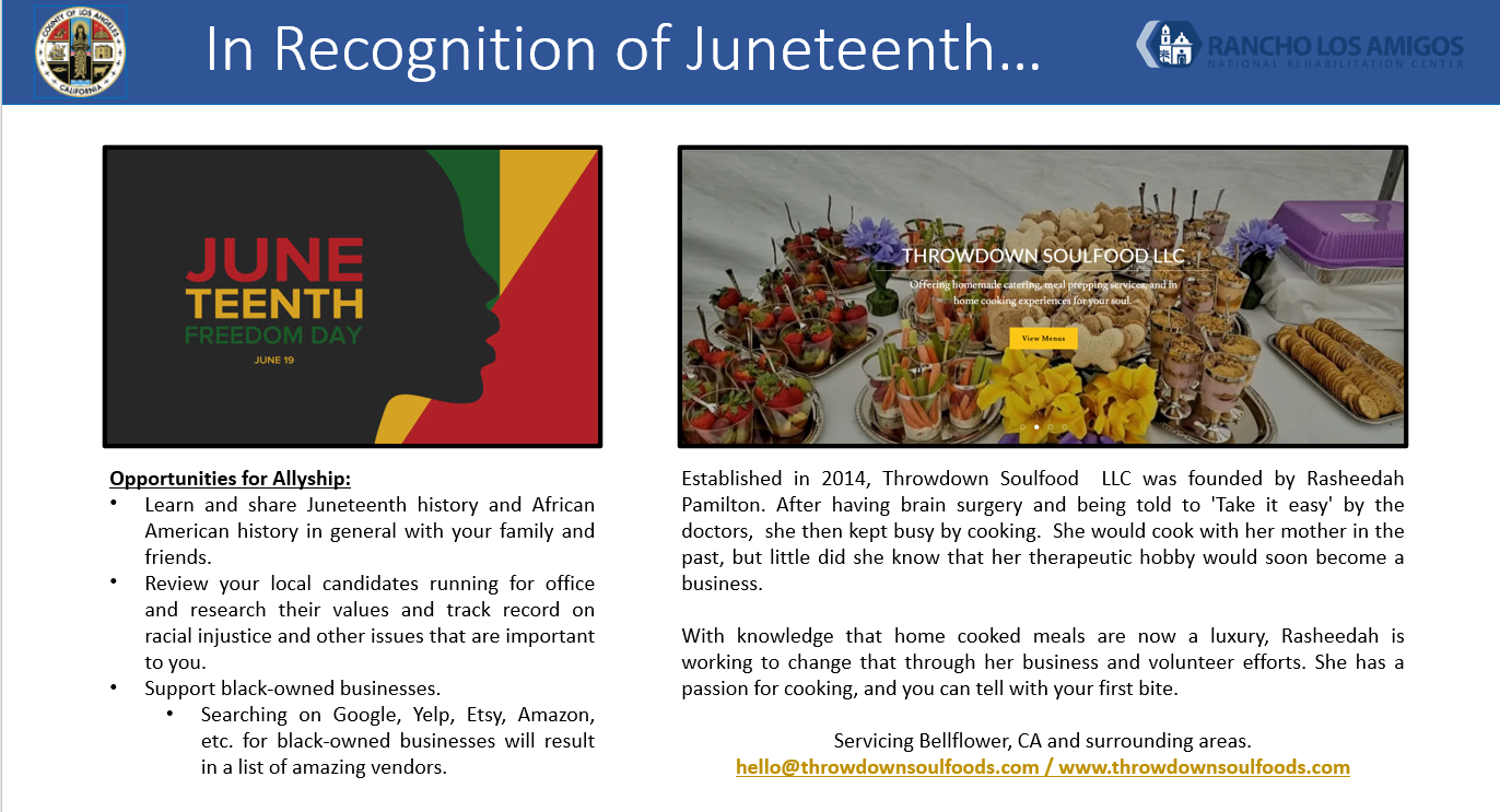 Juneteenth Recognition