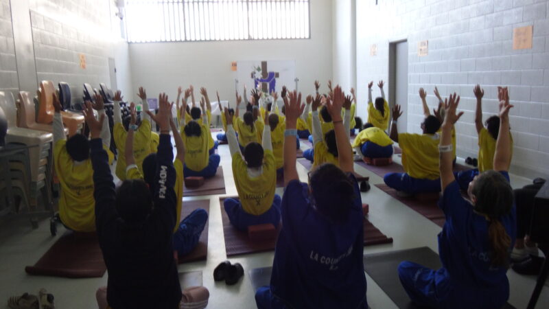 CHS implements yoga and meditation 1