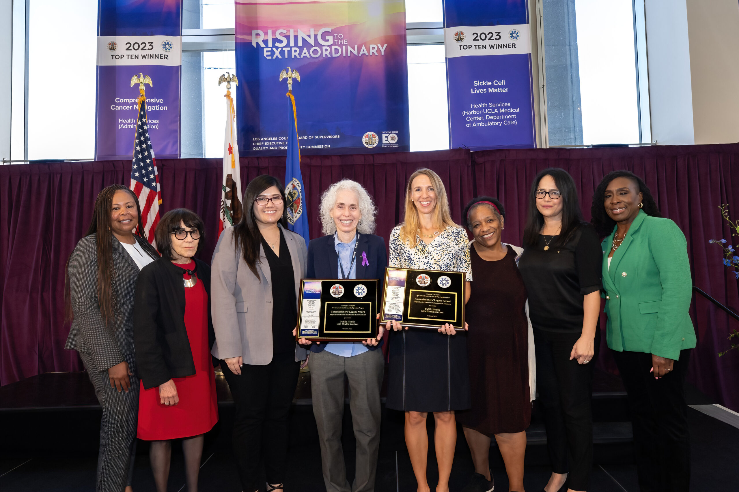 Commissioner’s Legacy Award - Reproductive Care in Substance Use Treatment in Partnership with the Department of Public Health