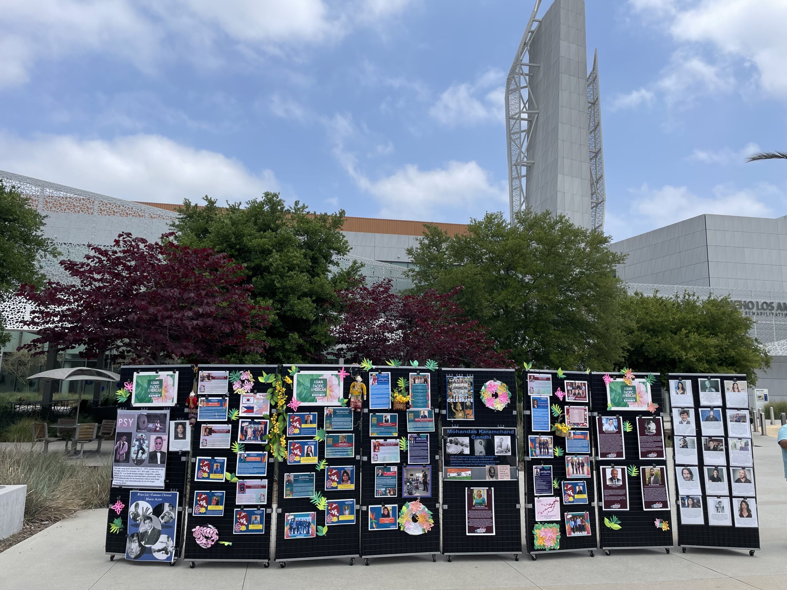 Informative Exhibits at the Rancho Los Amigos AAPI Celebration